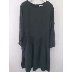 ◇ Pont de Chalons ポンデシャロン 長袖 ロング ワンピース サイズ38 ブラック レディース  【中古】 【1206170001161】