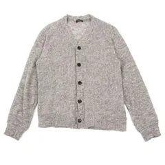 コムデギャルソン オムプリュスCOMME des GARCONS HOMME PLUS ローゲージウールニットカーディガン  グレーM位