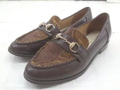 ◇ Oriental Traffic オリエンタルトラフィック ビット ローファー シューズ サイズ36 ブラウン系 レディース  【中古】 【1206220003855】