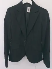◇ COMME CA ISM コムサイズム シングル1B 長袖 テーラードジャケット サイズM ブラック レディース  【中古】 【1206220000663】