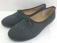 ◇ SVEC ラウンドトゥ リボン バレエシューズ サイズ37 ブラック レディース  【中古】 【1206210015820】