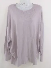 ◇ AMERICAN HOLIC アメリカン ホリック ニット ビックシルエット 長袖 セーター サイズF ライトピンク レディース  【中古】 【1206230006846】