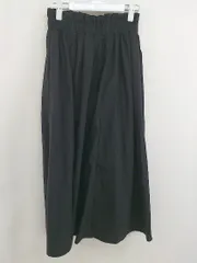 ◇ natural couture ナチュラルクチュール ロング フレア スカート サイズF ブラック レディース  【中古】 【1206230001681】のサムネイル