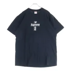 SUPREME (シュプリーム) 20AW Cross Box Logo Tee クロス ボックス ロゴ クルーネック 半袖Tシャツ カットソー ブラック