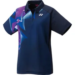 YONEX(ヨネックス) ゲームシャツ 硬式テニス ウェア シャツ 20815、(019)ネイビーブルー