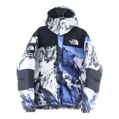 SUPREME (シュプリーム) 17AW ×THE NORTH FACE Mountain Baltoro Jacket ザノースフェイス マウンテンバルトロジャケット 雪山 ブルー/ホワイト ND91701I