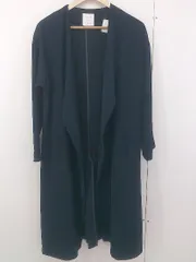 ◇ SENSE OF PLACE by URBAN RESEARCH ノーカラー 長袖 コート サイズFree ネイビー レディース  【中古】 【1206290009153】