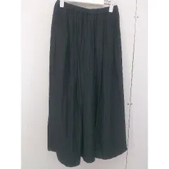 ◇ LAUTREAMONT ロートレアモン ロング ギャザー スカート サイズ38 ブラック レディース  【中古】 【1207010000191】