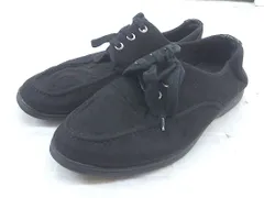 ◇ FREAK'S STORE フリークスストア レースアップ スニーカー シューズ サイズ23.5 ブラック レディース  【中古】 【1207040003247】