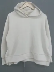 ◇ earth music&ecology アース ミュージック＆エコロジー 長袖 パーカー サイズF アイボリー ベージュ レディース  【中古】 【1207050000847】