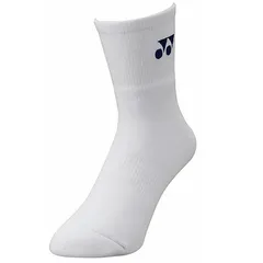 YONEX(ヨネックス) ハーフソックス 硬式テニス ウェア ソックス (19122J)、(011)ホワイト