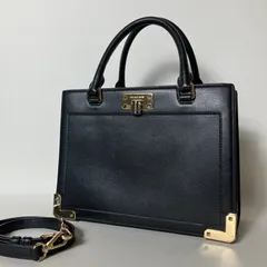 2512-31｜マイケルコース 2WAYハンドバッグ レザー ブラック