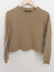 ◇ Another Edition UNITED ARROWS アンゴラ混 長袖 ニット セーター ベージュ レディース P  【中古】 【1208220008519】