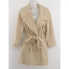 ◇ ◎ snidel スナイデル 起毛 長袖 コート サイズF ベージュ レディース P  【中古】 【1208220005334】