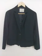 ◇ Andemiu アンデミュウ シングル1B 長袖 テーラード ジャケット サイズM ネイビー レディース P  【中古】 【1208230012803】のサムネイル