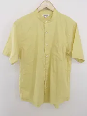 ◇ ◎ GLOBAL WORK グローバルワーク 半袖 シャツ サイズS イエロー メンズ P  【中古】 【1208230012889】