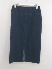 ◇ BAYFLOW ベイフロー ストレッチ ロング タイト ナロー スカート サイズ3 インディゴ レディース P  【中古】 【1209060006710】