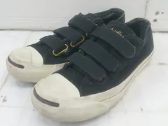 ◇ CONVERSE コンバース JACK PURCELL V-3 GP RH 1SC460 スニーカー シューズ サイズ 23㎝ ブラック ホワイト レディース P  【中古】 【1209090004953】