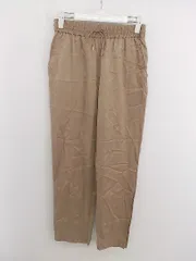 ◇ BEAUTY & YOUTH ビューティアンドユース UNITED ARROWS サテン風 パンツ サイズM ライトブラウン レディース P  【中古】 【1209090004069】