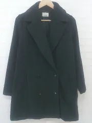 ◇ EGOIST エゴイスト ビックカラー 長袖 チェスターコート サイズ1 ブラック レディース P  【中古】 【1209090004052】