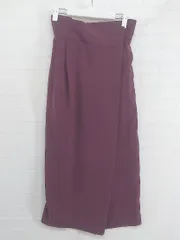 ◇ KBF アーバンリサーチ ウエストゴム ロング ナロー スカート サイズone ボルドー レディース P  【中古】 【1209090002768】