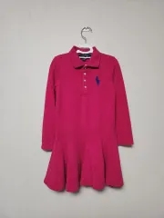 120 (6歳) ポロラルフローレン 女の子 フレア ワンピース