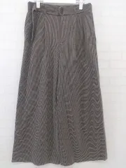 ◇ ◎ JOURNAL STANDARD 千鳥格子 ツータック ワイド パンツ サイズ38 ダークブラウン系 レディース P  【中古】 【1209120006797】