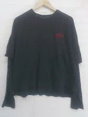 ◇ RNA アールエヌエー レイヤード風 長袖 Tシャツ カットソー サイズM ブラック メンズ P  【中古】 【1209120005103】のサムネイル