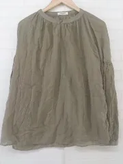 ◇ ◎ FREAK'S STORE フリークスストア 長袖 シャツ ブラウス サイズF ブラウン系 レディース P  【中古】 【1209130006602】