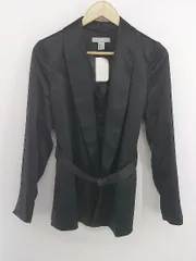 ◇ ◎ ●美品● H&M タグ付き ショールカラー 長袖 ジャケット サイズEUR36 US 6 CA 6 ブラック レディース P  【中古】 【1209130005896】