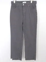 ◇ Mila Owen ミラオーウェン カットオフ デニム パンツ サイズ2 チャコールグレー系 レディース P  【中古】 【1209140002090】