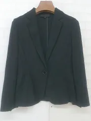 ◇ UNTITLED アンタイトル 1B 長袖 テーラードジャケット サイズ2 ブラック レディース P  【中古】 【1209150006934】