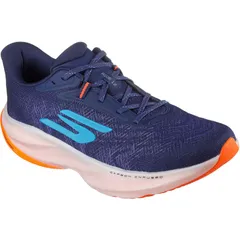 SKECHERS スケッチャーズ GO RUN RIDE 12 カジュアル シューズ 246200-nvor、ネイビー/オレンジ