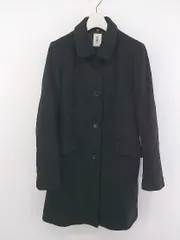 ◇ MUJI 無印良品 ムジルシ ウール 長袖 コート サイズS ブラック レディース P  【中古】 【1209160006764】