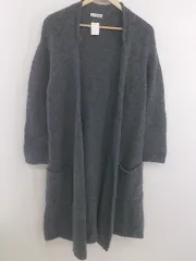 ◇ a.v.v standard アー ヴェ ヴェスタンダード ウールニット 長袖 カーディガン サイズL グレー系 レディース P  【中古】 【1209210001008】