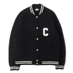 【美品】CELINE セリーヌ ジャケット ブラック 黒 サイズ:S | 22AW カレッジロゴ スウェット テディ ジャケット | イタリア製 | アウター ブルゾン ジャンパー 上着【メンズ】【中古】