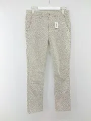 ◇ JOURNAL STANDARD 豹柄 レオパード ストレッチ パンツ サイズ38 アイボリー系 グレージュ系 グレー系 レディース P  【中古】 【1209220006291】