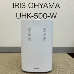 【新品未開封】アイリスオーヤマUHK-500 ホワイト 楽天市場】加湿器 ハイブリッド式加湿器 おしゃれ 1年保証 アイリス