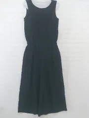 ◇ JEANASIS ジーナシス オールインワン サイズF ブラック レディース P  【中古】 【1209230001613】