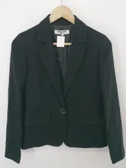 ◇ NATURAL BEAUTY BASIC 1B 長袖 テーラードジャケット サイズL ブラック レディース P  【中古】 【1209230000586】