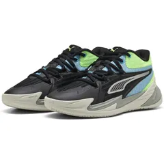 PUMA プーマ DAGGER JR マルチスポーツ シューズＫＩＤＳ (31155309)、ブラック-ブライトアクア