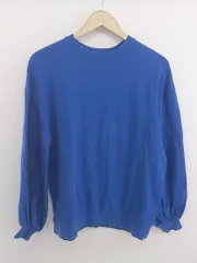 ◇ STYLEMIXER スタイルミキサー クルーネック 長袖 トレーナー スウェット サイズF ブルー レディース P  【中古】 【1209280005296】