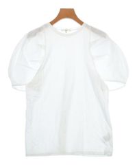 異素材の組み合わせが特徴的なsacai シースルー プリーツシフォンT 