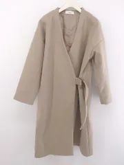 ◇ select MOCA セレクト モカ ボタンレス 長袖 コート サイズM ベージュ レディース P  【中古】 【1209300007187】