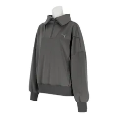 PUMA(プーマ) TRN EDGE ニット ハーフジップ マルチアスレ ウェア スウェットシャツ 528077、(44)DuskyGray