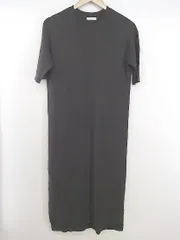 ◇ STYLE DELI スタイルデリ 半袖 ロング ニット ワンピース サイズ02 グレー系 レディース P  【中古】 【1209300018985】