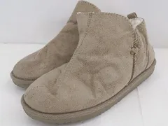 ◇ studio CLIP スタディオクリップ ショート ムートン ブーツ サイズ M ベージュ レディース E  【中古】 【1209300013775】