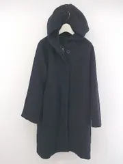 ◇ JEANASIS ジーナシス ジップアップ 長袖 コート サイズF ネイビー レディース P  【中古】 【1210030003516】