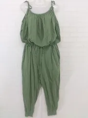 ◇ RODEO CROWNS×EVERLAST コラボ サロペット サイズM カーキ レディース P  【中古】 【1210030006685】