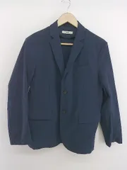 ◇ JOURNAL STANDARD relume 2B シングル 長袖 テーラード ジャケット サイズM ネイビー系 メンズ P  【中古】 【1210050003442】